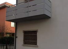 Parapetto in ferro fabbro nicolini piacenza 2016